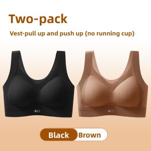 XINGSHUTING | Gather Small Chest Thin Cup Fix Underwire Breast Support Sports Bra No Mark