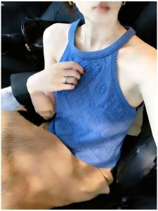 SHUQINGLAI | Sleeveless Spicy Style Knitted Camisole Top