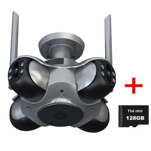 Camera An Ninh Không Dây 10K 20MP Bốn Màn Hình Tự Động Theo Dõi PTZ Giám Sát Thông Minh Với Ứng Dụng FFVIDEO Trong Nhà/ngoài Trời Chống Nước