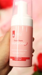 FACIAL FOAM GLUTATION WITH COLLAGEN SR12 / SABUN BUSA LEMBUT MENCERAHKAN WAJAH KUSAM / COCOK UNTUK SEMUA JENIS KULIT MUKA
