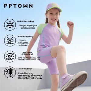 PPTOWN | Antibacterial Cool Sense Girls T-Shirt