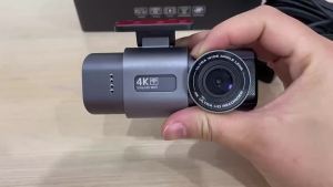 Karsoul Dash Cam 4K UHD Front Dash cam GPS  2160P WiFi Car CameraSmart App ControlWDRNight VisionPark ModeG-SensorLoop Record24h parking Mode.