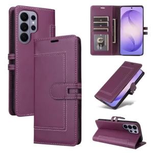 Premium Card Holder Phone Case For Samsung Galaxy S26 S25 S24 S23 S22 Ultra Plus Edge FE A17 A07 A56 A36 A55 A35 Kickstand Cover