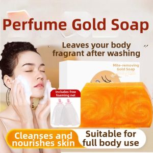 Long Lasting Fragrant Bath Soap with Essential Oils Gold