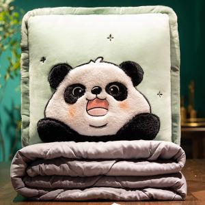 Pillow and Quilt Dual-Use Car Cushion Office Nap Blanket Thickened Pillow Blanket Two-in-One Pillow New Arrival