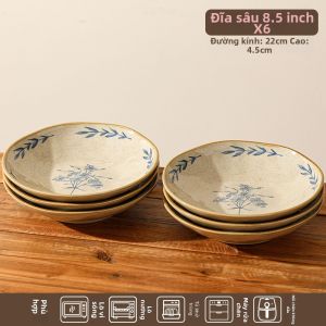 Yomerto | Bát Sứ Tráng Dưới Mới Cho Gia Đình
