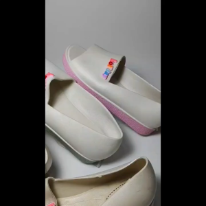 HaOGoS | Sepatu Sandal Slop Jelly Wanita Motif Holiday simple Import dan Trendy MOKAYA MKY 1701-34 37-41