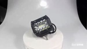 60W 4x4 LED Light Work Bar Light Super Fog Light Off-road Light Waterproof Jeep ATV SUV  Truck light White