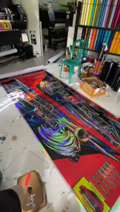 STICKER DECALL PICK UP KEKINIAN TRAGA FUTURA NEW CARRY GRANMAX THAILOOK PICK UP FREE NAMA PU 007