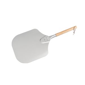 Walfos Stainless Steel Non-stick Pizza Paddle Spatula With Oak Wooden Pizza Shovel Pastry Tools Accessories