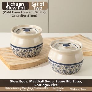 Suncha | Ceramic Steam Pot for Soups and Eggs