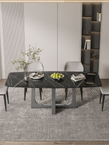 Modern Luxury Natural Marble Rectangular Table