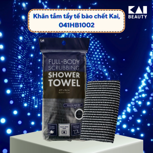 Khăn Tắm Tẩy Tế Bào Chết Kai 041HB1002 ( 78176 - 1 Chiếc/Gói )