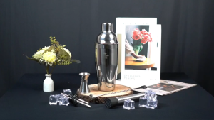 6 in 1 Bartender Drink Bar Set Cocktail Shaker Stainless Steel - BA016