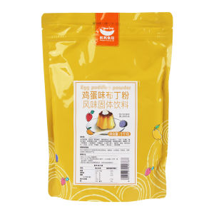 Commercial Grade Egg Mango Milk Pudding Powder for Tea Shops 1kg Bag Authentic Chinese Recipe Bakery Ingredient Jelly Powder