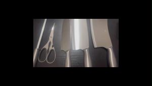 COD Stock Knife Set Kitchen Full Stainless Steel Gift Set Knives 5 Piece Set Household Kitchen Knives