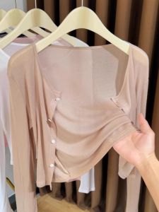 Light Thin Tencel Sun Protection Blouse Spring Wear