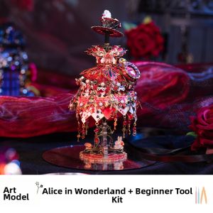 ART MOOEL | Lolita Themed 3D Puzzle Metal Assembly Model Gift