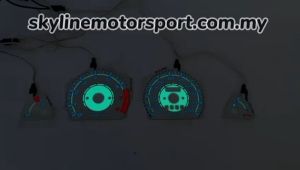 Suzuki Swift EL Meter Panel Papan White Face Accessories