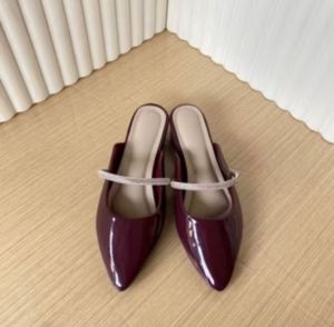 sandal mules wanita hak 3 cm terbaru