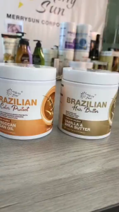 Merry Sun Brazilian Hair Botox Sakura Essence/Moroccan/Lavender/Vanilla/Olive/Ice mint 500ml