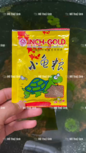 (Rẻ Vô Địch) Gói Thức Ăn Cho Rùa Baba Lưỡng Cư gói InchGold 10g - Giàu Dinh Dưỡng Mai Bóng Chắc Khỏe