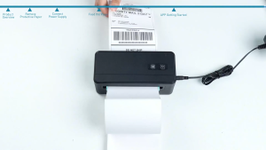 Phomemo 2410BT Bluetooth Thermal Waybill Printer For Shipping LabelBarcodeLogo Sticker