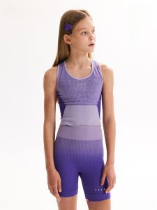 Chopiyopi Kids Integrated Weave Compression Sports Vest High Elastic Yoga Vest Upgraded Version Nylon Polyester Spandex