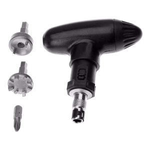 Adjustable Golf Shoes Cleat Wrench Remover Multifunction Shoes Ratchet Action Remover for Spike Shoes