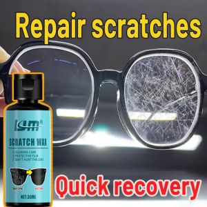 Eyeglass Scratch Repair and Polishing Kit – Anti-Scratch Restoration Paste for Car Mirrors Reading Glasses Camera Lenses