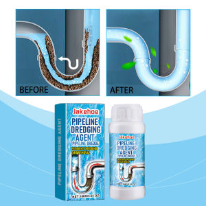 Powerful Pipe Unclogging Agent Dissolves Blockages Quickly Thoroughly Cleans Stains Eliminates Odors No Residue & No Irritation