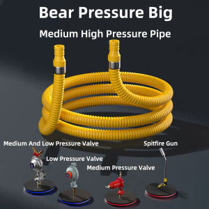 Metal gas pipe gas pipe natural gas liquefied gas household stainless steel bellows explosion-proof special hose