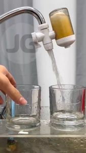 Kitchen Water Filter Purifier Tap Faucet Air Tap Water Filter Washable Replacement Kitchen Faucet Long Lasting