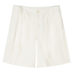 HIPPIE MISS | Flatter for Pear Body Casual Tencel Linen Shorts