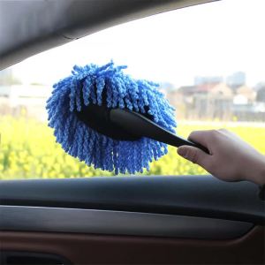 Multifunctional Microfiber Car Duster Brush Washable Cleaning Tool for Car Interior Exterior Portable Dust Remover for Car Home