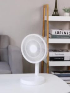 KASYDoFF Rechargeable USB Table Fan 7200mAh Portable Mini Stand Fan Cooling Small Foldable Fan for Desk Home Office and Bedroom