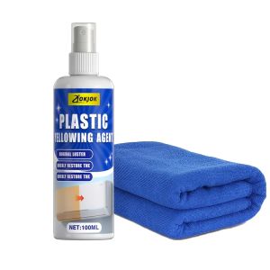 New Plastic Yellowing Removal Spray 100ml- Universal Appliance Whitener for Air Conditioners Car Interiors and Home Appliances