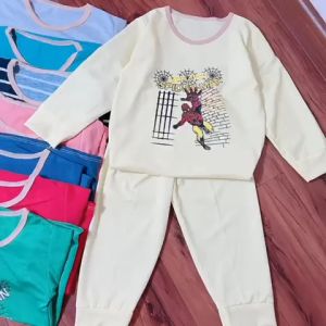 2Y-5YEAR OLD Kids Pyjamas Set Children Sleepwear Baju Tidur Kanak Baby Nightwear Clothes Baju Pajamas Bayi