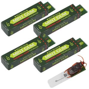 หมากฝรั่งเลียนแบบแมลงสาบ 2/4/6 ชิ้น ของเล่นแกล้งคน ตลกขบขัน ของเล่นแปลกใหม่สำหรับผู้ใหญ่ ตลกฮาๆ สำหรับวันฮาโลวีน วันโกหก