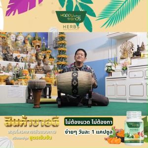แฮปปี้ เทรนด์ เฮิร์บ (Happy Trends Herbs) ดูแล ฟื้นฟูไข้ข้อ กระดูก 1 กระปุก (MV Mall Outlet)
