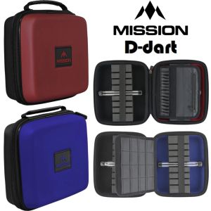 Mission Dart Case - Freedom Luxor Blue/Red Strong Protection Dart Case 2 / Bag / Wallet (bekas arrow dart)