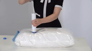 Dinosaur Home Lifestyle New Zip Lock Vacuum Seal Compression Bags with Turbo Valve Foldable Space Saver for Travel Packing Organizer