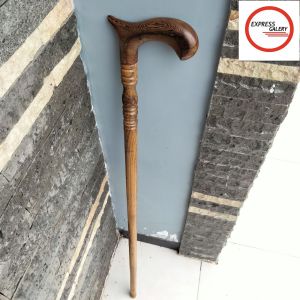 tongkat jalan kayu kelor Jawa model habib profil D94