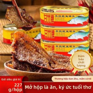 Cá Bơn Douchi Phong Cách Quảng Đông Đóng Hộp Sẵn Ăn Có Vị