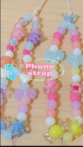 Korean Gantungan HP bracelet gelang Lanyard HP estetik Phone Strap Beads Tali HP HANDMADE