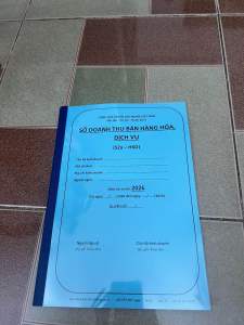 S2a (Nhóm 2 - 50 tờ 100 trang in 2 mặt) Sổ Doanh Thu Bán Hàng Hoá Dịch Vụ
