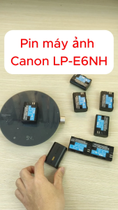 Pin cho máy ảnh Canon LP-E6NH dùng cho Canon: 5D Mark 2/3/4 5DS5DS R 6D 6D Mark II 7D 7D Mark II 60D 60Da...