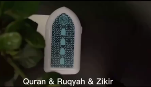 Zikir & Ruqyah Surah Plug In Quran Speaker with Light Digital Surah Player Islam Islamic Muslim