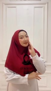 Hijab Instan Sport Hamidah dengan Bahan Jersey Premium