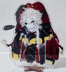Anime The Freak Circus Pierrot Acrylic Stand Model Exquisite Desktop Decoration Gift